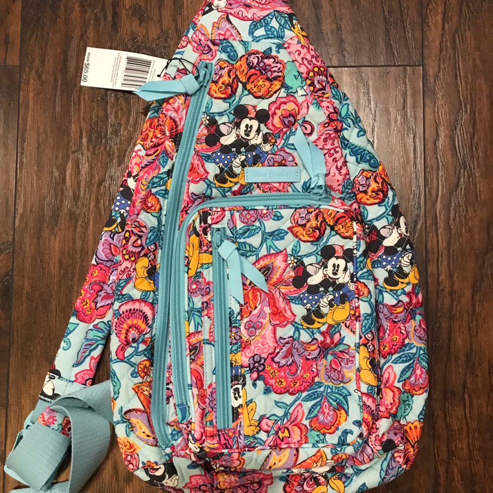 Vera Bradley Disney sling backpack